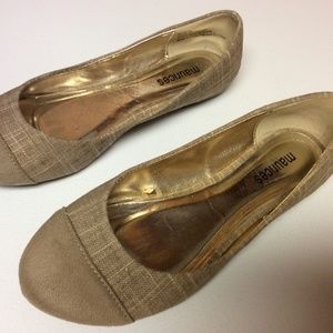 Maurices Linen Look  Ballet Flats - 7 1/2